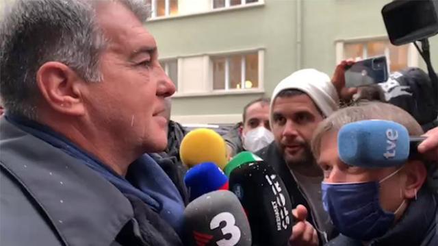 乐鱼体育-拉波尔塔：信心爆棚，巴萨必赢拜仁